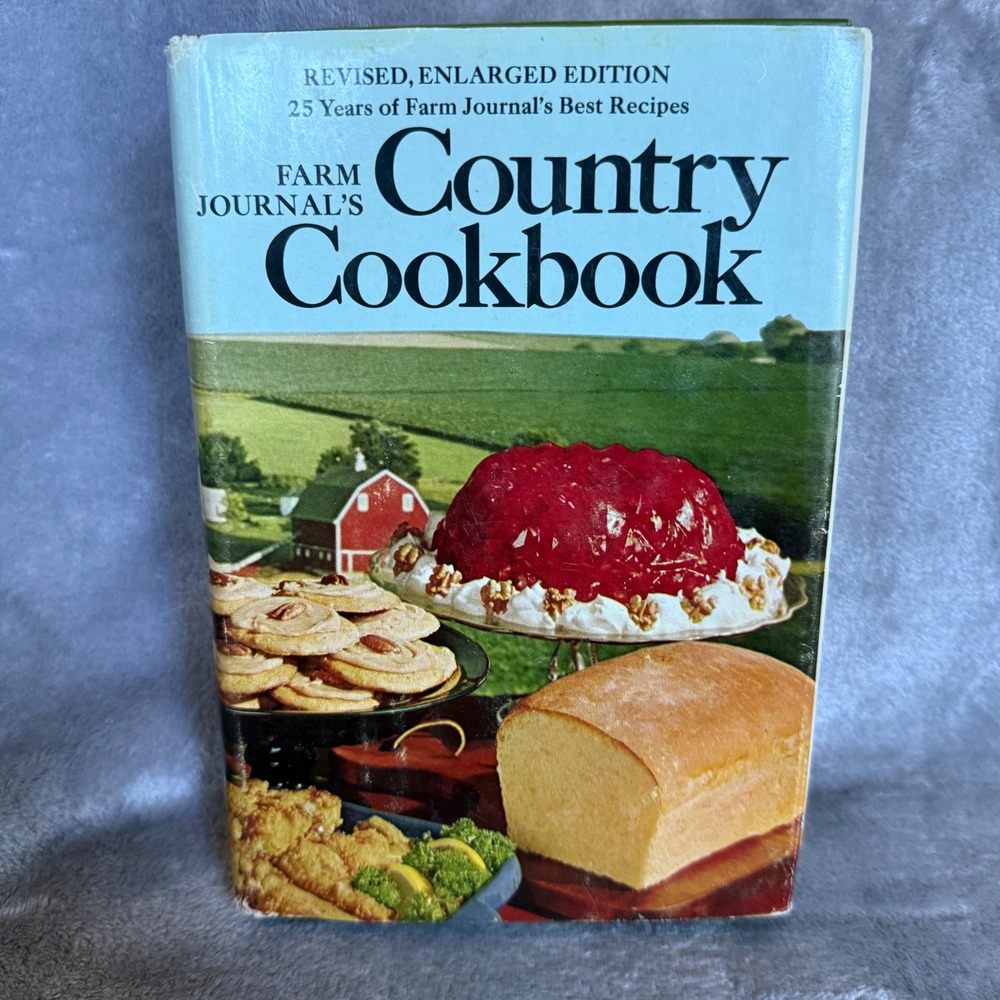 Farm Journal Country Cookbook Revised Enlarged Edition 1972 Vintage Hardcover